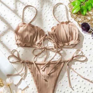 Bikini Swimsuit Ruched